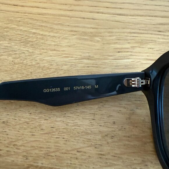 NWT Gucci Aviator Sunglasses - GG1263S 001 UNISEX - Picture 11 of 14